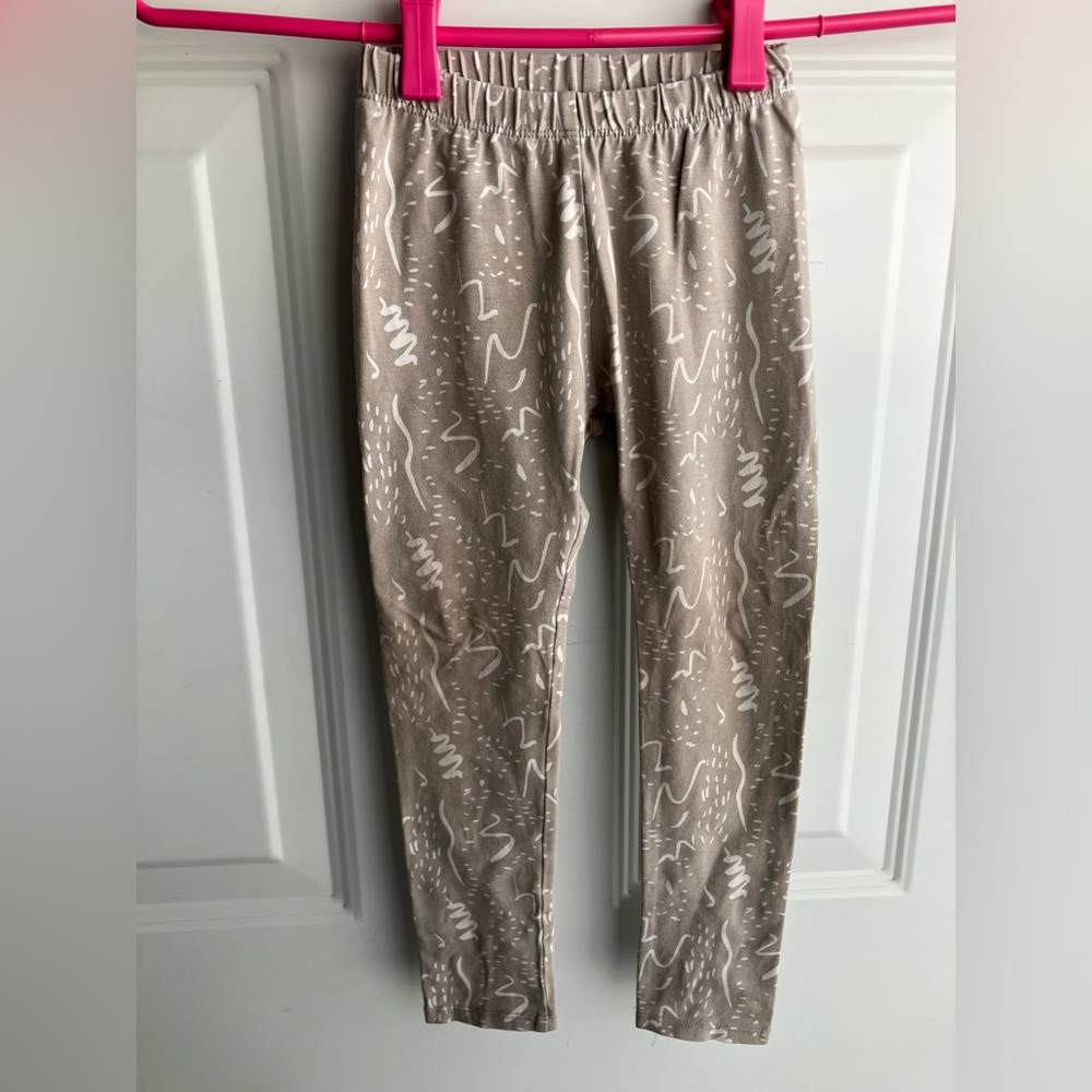 Jax & Lennon bamboo leggings made in Canada 3/4t